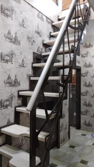 Лестницы Гусиный шаг на второй этаж
